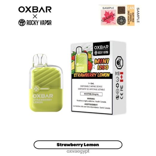 OXVA Disposable 84T06R19 | الفراولة والليمون OXVA OXBAR MINI 1200