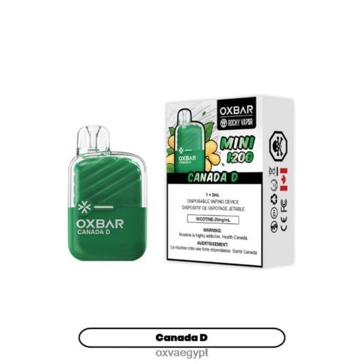 OXVA Disposable 84T06R9 | كندا د OXVA OXBAR MINI 1200